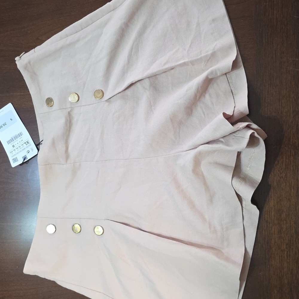 Zara linen shorts